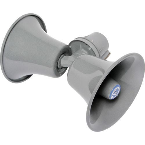 Atlas Sound APT-34AT Omni-Purpose 30W Bidirectional Twin-Horn Loudspeaker