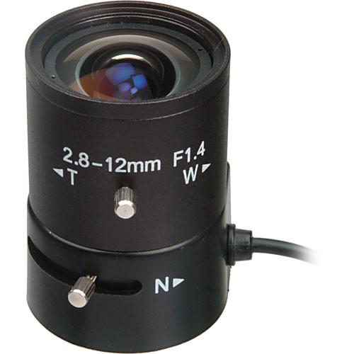 Bolide Technology Group BP0019-12 1 3" CS-Mount 2.8-12mm f 1.4 Varifocal Auto Iris Lens