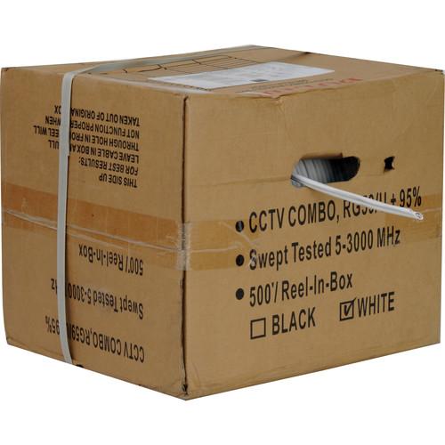 Bolide Technology Group BP0033C White Professional Grade Combo Zip Cable