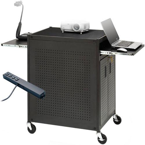 Bretford TC15FF-BK Flat Panel 19" Rack Cart