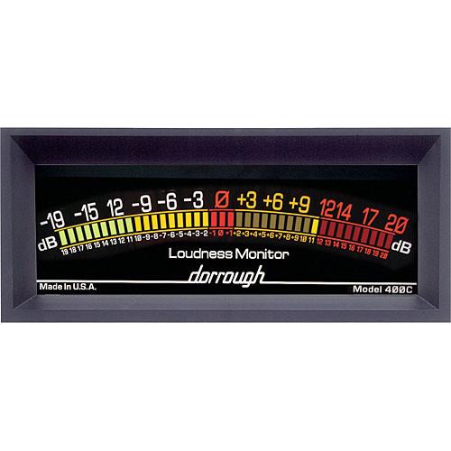 Dorrough 400-C Jumbo Analog Loudness Meter 20dB