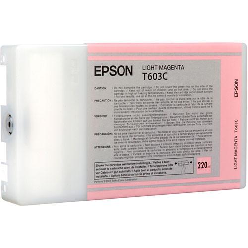 Epson T603C00 Light Magenta UltraChrome K3 Ink Cartridge