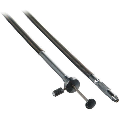 Gepe Plastic Covered Steel Cable Release with T-Lock, 40" - Black