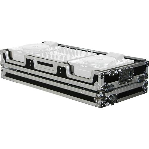 Odyssey Innovative Designs FZ12CDJW Flight Zone DJ CD 12" Mixer Controls Coffin with Wheels
