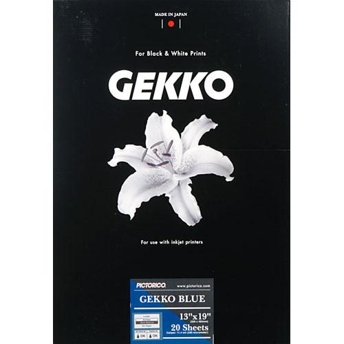 Pictorico Gekko Blue Paper for Inkjet - 13 x 19" - 20 Sheets