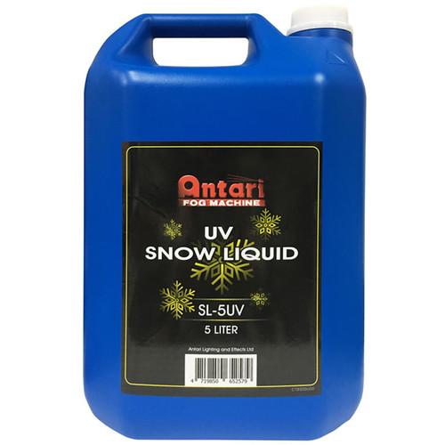 Antari 5 Liter Bottle of Blacklight UV Active Snow Refill Fluid