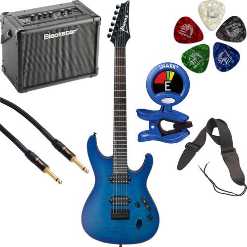 Ibanez S621QM S-Standard Series Electric Guitar Starter Kit