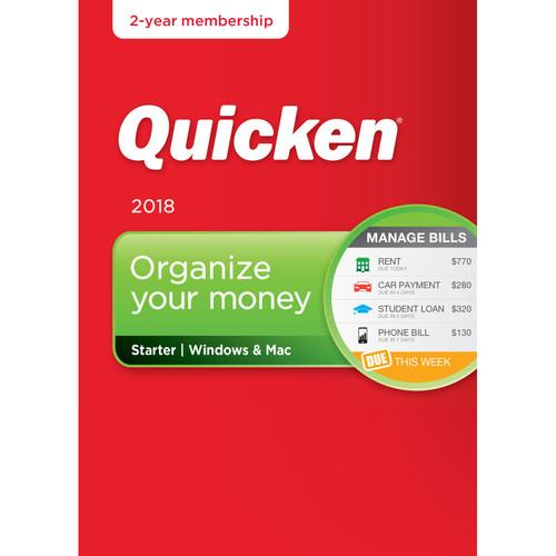 Intuit Quicken Starter 2018