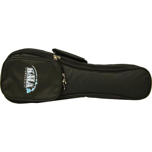 KALA Deluxe Padded Gig Bag with Hawaii Logo for Soprano Ukulele