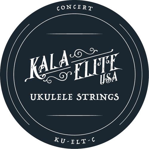 KALA Elite USA 4-String Set for Concert Ukulele