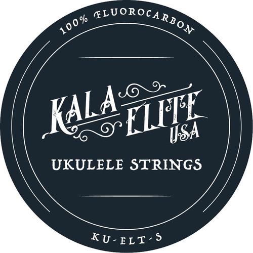 KALA Elite USA 4-String Set for Soprano Concert Tenor Ukuleles