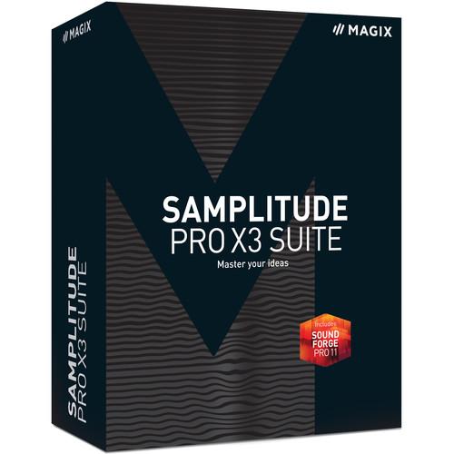 MAGIX Entertainment Samplitude Pro X3 Suite - Music Production and Editing Software