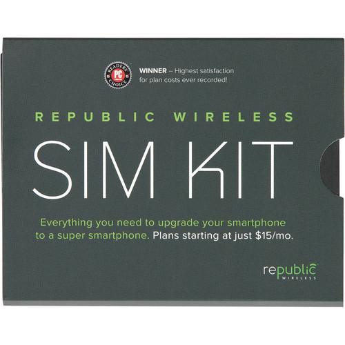 Republic Wireless GSM SIM Card Kit