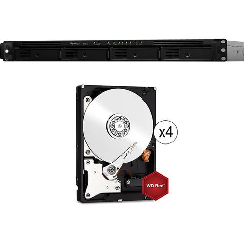 Synology RackStation 24TB RS816 4-Bay NAS Server Kit