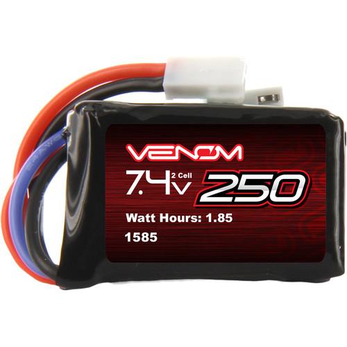 Venom Group Venom 15C 2S 250mAh 7.4V Lipo Battery For Rc Losi 1 24