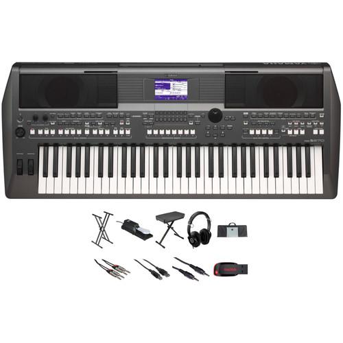 Yamaha PSR-S670 61-Key Arranger Workstation and