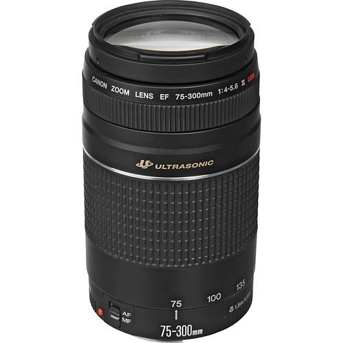 Canon EF 75-300mm f 4-5.6 III USM Lens, Canon, EF, 75-300mm, f, 4-5.6, III, USM, Lens