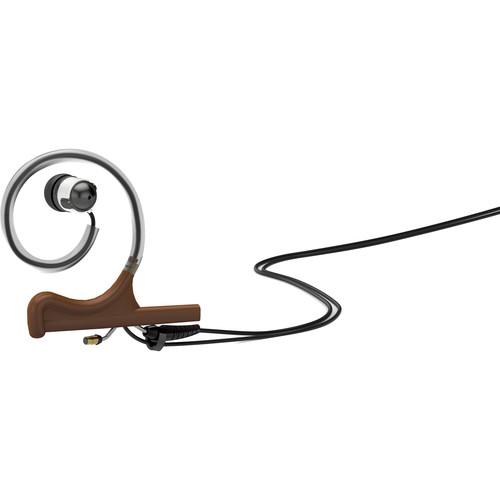 DPA Microphones d:fine In-Ear Broadcast Headset Mount, Single-Ear with Monitor and Hardwired 3-Pin LEMO Connector