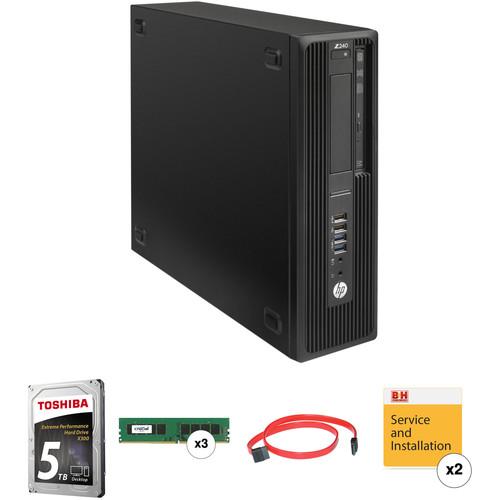 HP Z240 Series Small Form Factor Custom Workstation