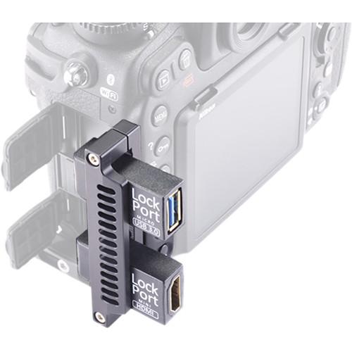LockCircle LockPort HDMI & USB 3.0 Dual Kit for Nikon D500