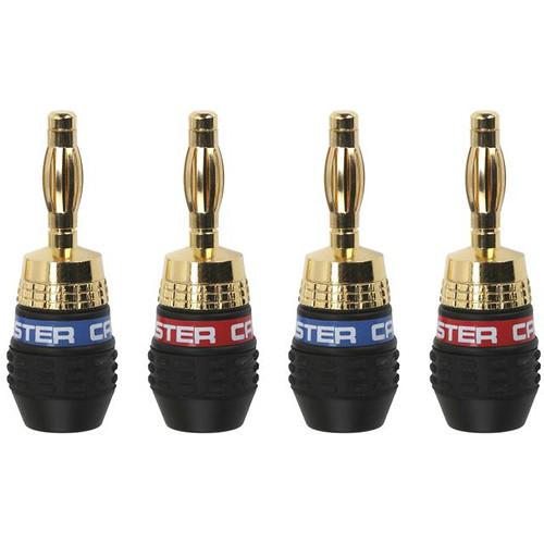 Monster Cable QuickLock MKII Gold Banana