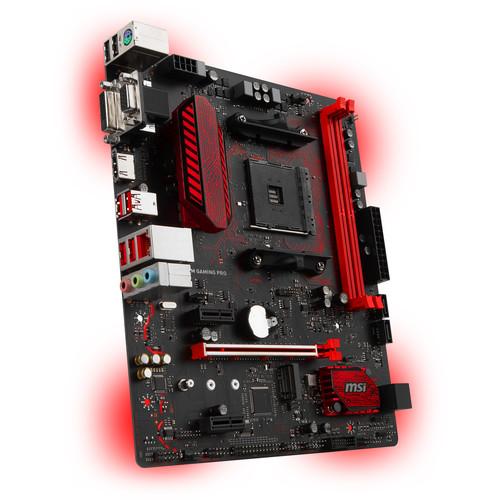MSI A320M Gaming Pro AM4 Micro-ATX Motherboard, MSI, A320M, Gaming, Pro, AM4, Micro-ATX, Motherboard