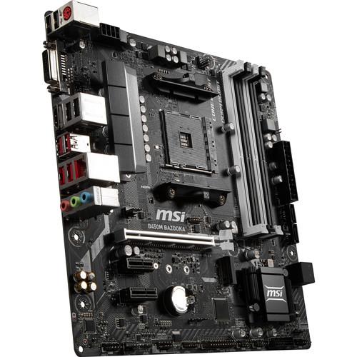 MSI B450M Bazooka AM4 Micro-ATX Motherboard