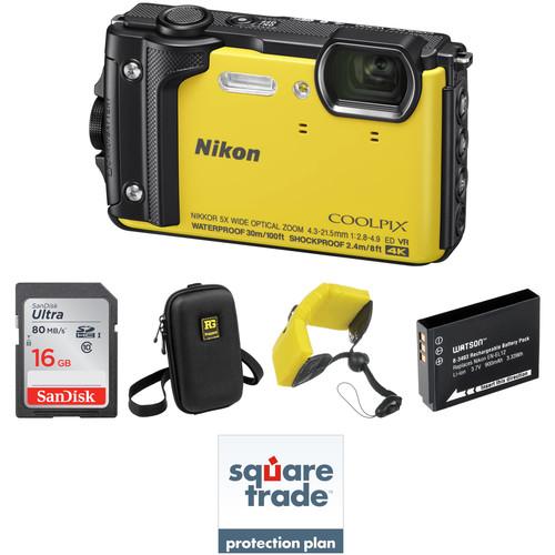 Nikon COOLPIX W300 Digital Camera Deluxe Kit, Nikon, COOLPIX, W300, Digital, Camera, Deluxe, Kit