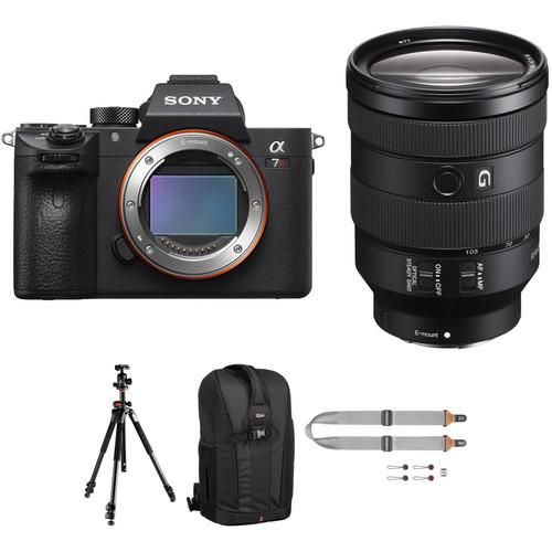 Sony Alpha a7R III Mirrorless Digital Camera with 24-105mm Lens and Pro Kit