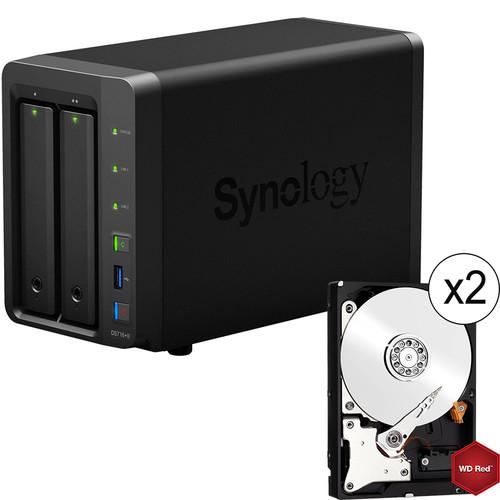 Synology DiskStation 12TB DS716 II 2-Bay NAS Server Kit