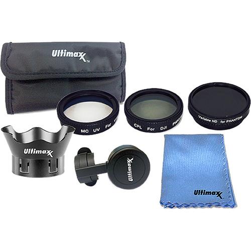 Ultimaxx P4Pro Filter Kit - UV,CPL,V-ND,