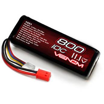 Venom Group 10C 3S 800mAh 11.1V LiPo Battery With Micro Molex Plug
