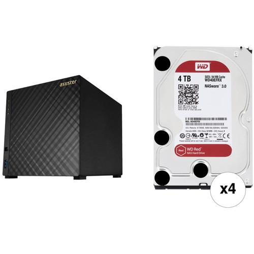 Asustor AS3104T 16TB 4-Bay NAS Server with Drives Kit