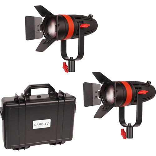 CAME-TV Boltzen 55W Focusable Fresnel LED Tungsten 2-Light Kit