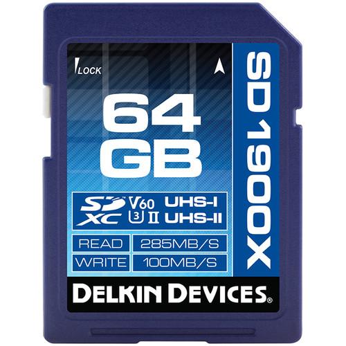 Delkin Devices 64GB UHS-II SDXC Memory