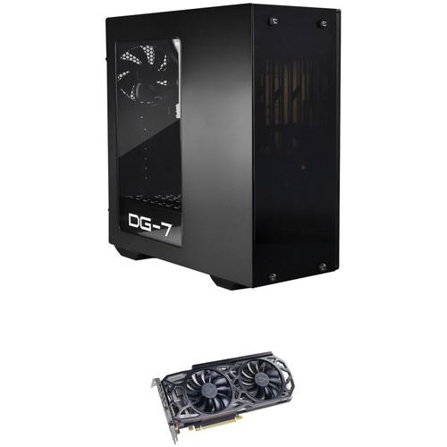 EVGA GeForce GTX 1080 Ti SC GAMING Black Edition Graphics Card & EVGA DG-73 Mid-Tower Case Kit