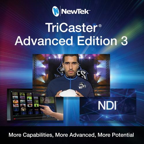 NewTek TriCaster Advanced Edition 3 Software for Systems Running Advanced Edition v1 or v2