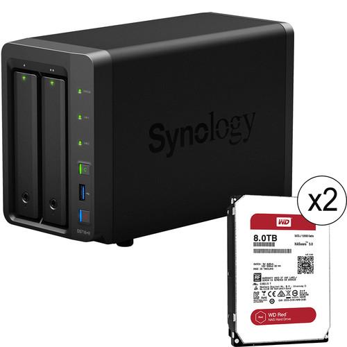 Synology DiskStation 16TB DS716 II 2-Bay NAS Server Kit