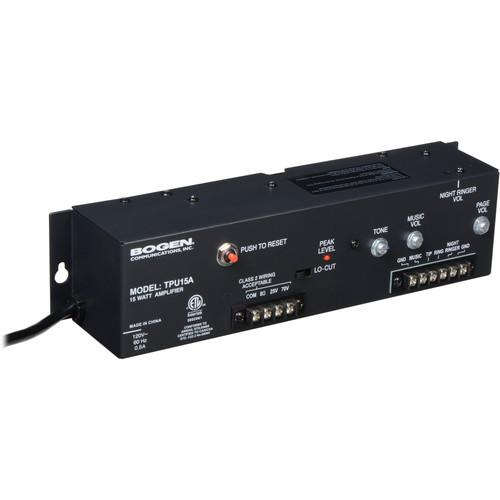 Bogen Communications TPU15A Telephone Paging Amplifier
