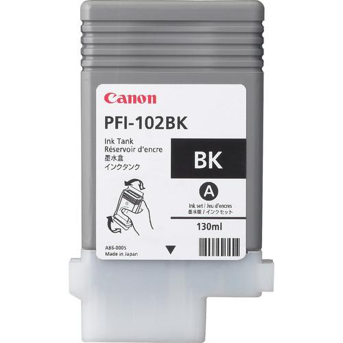 Canon PFI-102BK Black Ink Tank