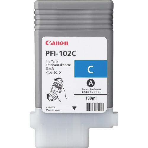 Canon PFI-102C Cyan Ink Tank