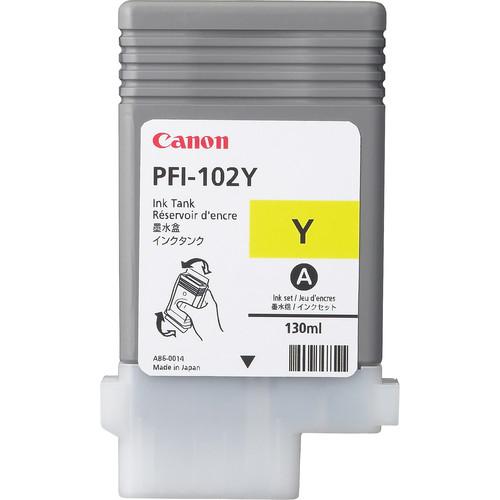 Canon PFI-102Y Yellow Ink Tank