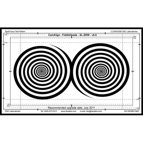 DSC Labs Fiddlehead Senior Focus Pattern Chart
