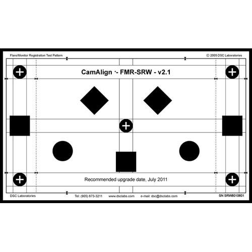 DSC Labs FMR Senior Flare & Monitor Registration Chart