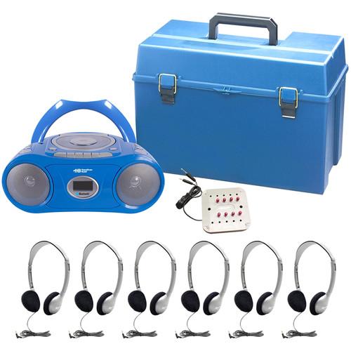 HamiltonBuhl HMC CD385 HA2 6-User CD Cassette Headphone Lab Pack