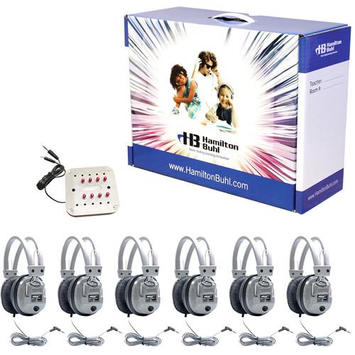 HamiltonBuhl LCB JBP-6SV HA5 Deluxe 6-User Listening Center