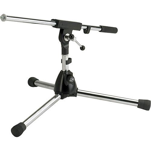 K&M 259 1 Extra Low Microphone Stand with Boom Arm