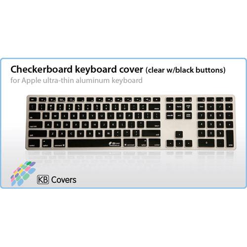 KB Covers Checkerboard Keyboard Cover for Apple Ultra-Thin Aluminum Keyboard, KB, Covers, Checkerboard, Keyboard, Cover, Apple, Ultra-Thin, Aluminum, Keyboard