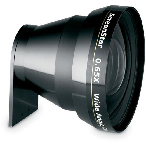 Navitar 0.65X Mini ScreenStar Wide-Angle Conversion Lens for Multimedia Projectors with a panel size of 0.7" or smaller