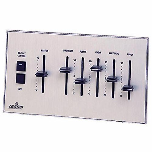 NSI Leviton Analog Seven Channel Wall-Mountable Dimmer Panel